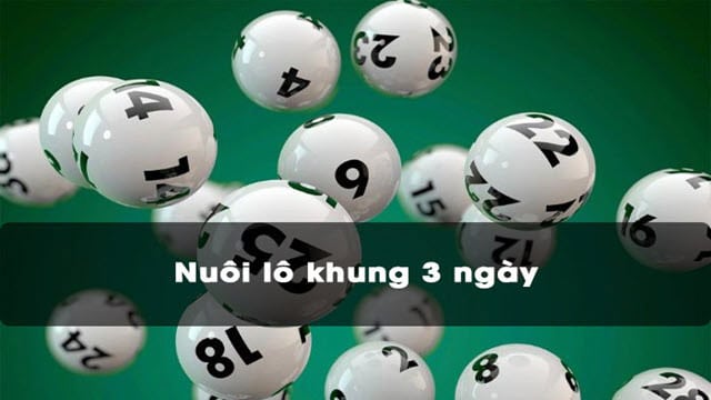 Lô khung 3 ngày chi tiết trong lô đề xổ số tại EV88